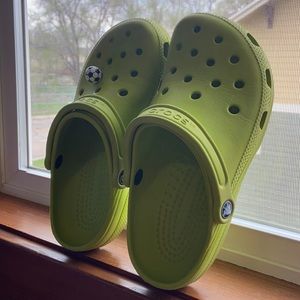 Lime Green Crocs